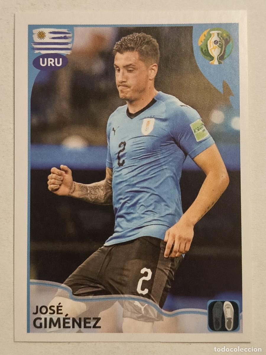 Football Stickers: #330 GIMENEZ (URUGUAY) COPA AMERICA BRASIL 2019 PANINI