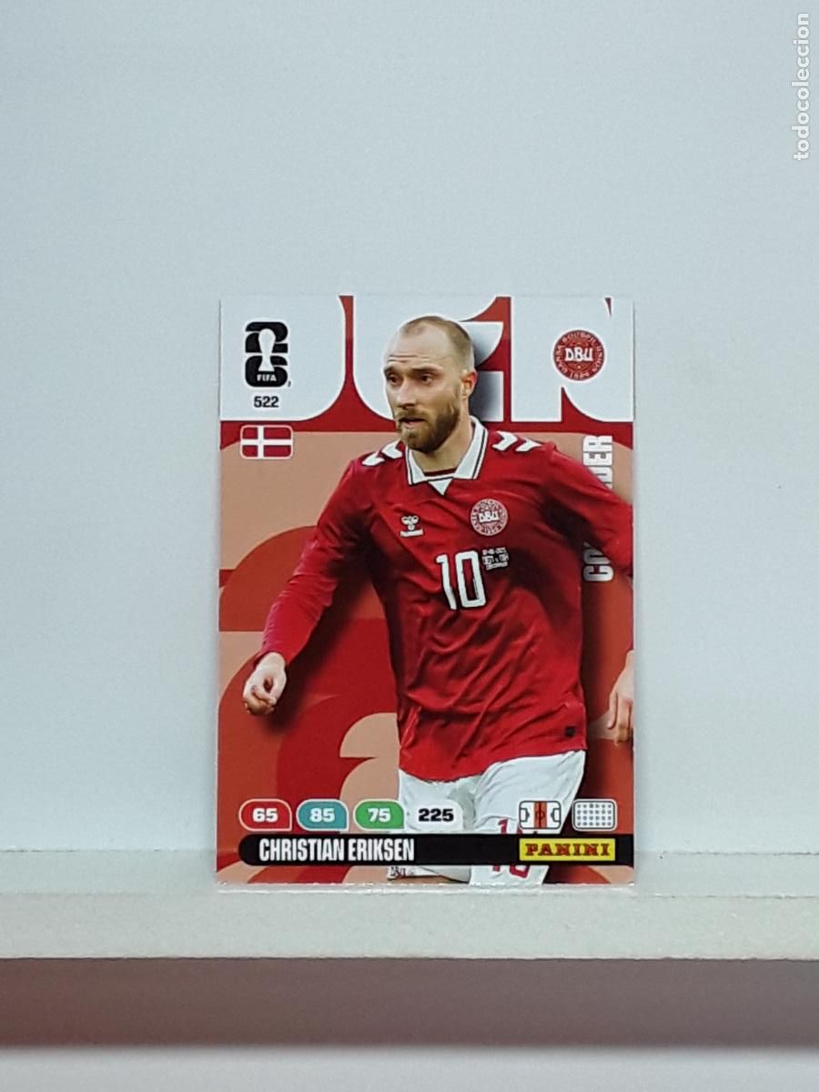 Football Stickers: ADRENALYN MUNDIAL 2026 WORLD CUP 26 ALBUM PANINI N 522 DINAMARCA CHRISTIAN ERIKSEN