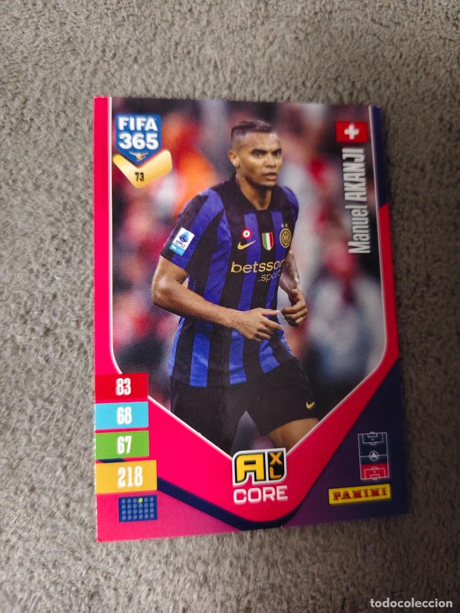 Cartes &agrave; collectionner de Football: 73 365 ADRENALYN 26 27 MANUEL AKANJI INTER MILAN BASE CARD CORE 2026 2027 FIFA PANINI AAV