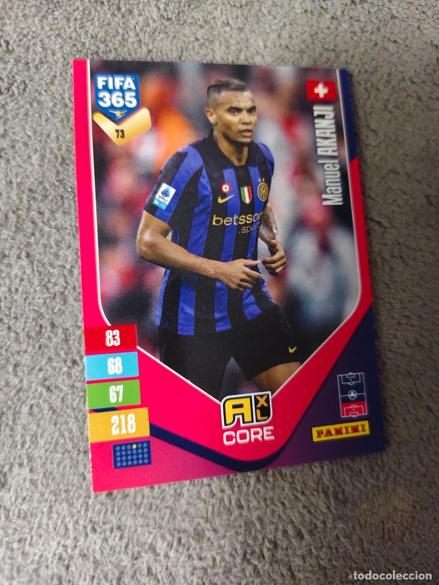 Cartes &agrave; collectionner de Football: 73 365 ADRENALYN 26 27 MANUEL AKANJI INTER MILAN BASE CARD CORE 2026 2027 FIFA PANINI AAV