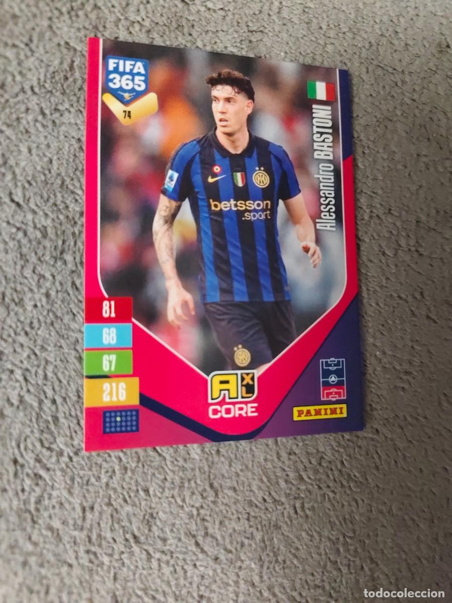 Cartes &agrave; collectionner de Football: 74 365 ADRENALYN 26 27 ALESSANDRO BASTONI INTER MILAN BASE CARD CORE 2026 2027 FIFA PANINI AAV