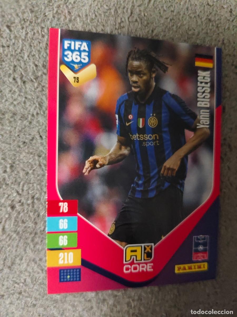 Cartes &agrave; collectionner de Football: 75 365 ADRENALYN 26 27 YANN BISSECK INTER MILAN BASE CARD CORE 2026 2027 FIFA PANINI AAV