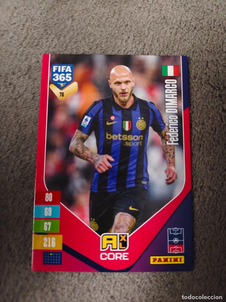 Cartes &agrave; collectionner de Football: 76 365 ADRENALYN 26 27 FEDERICO DIMARCO INTER MILAN BASE CARD CORE 2026 2027 FIFA PANINI AAV