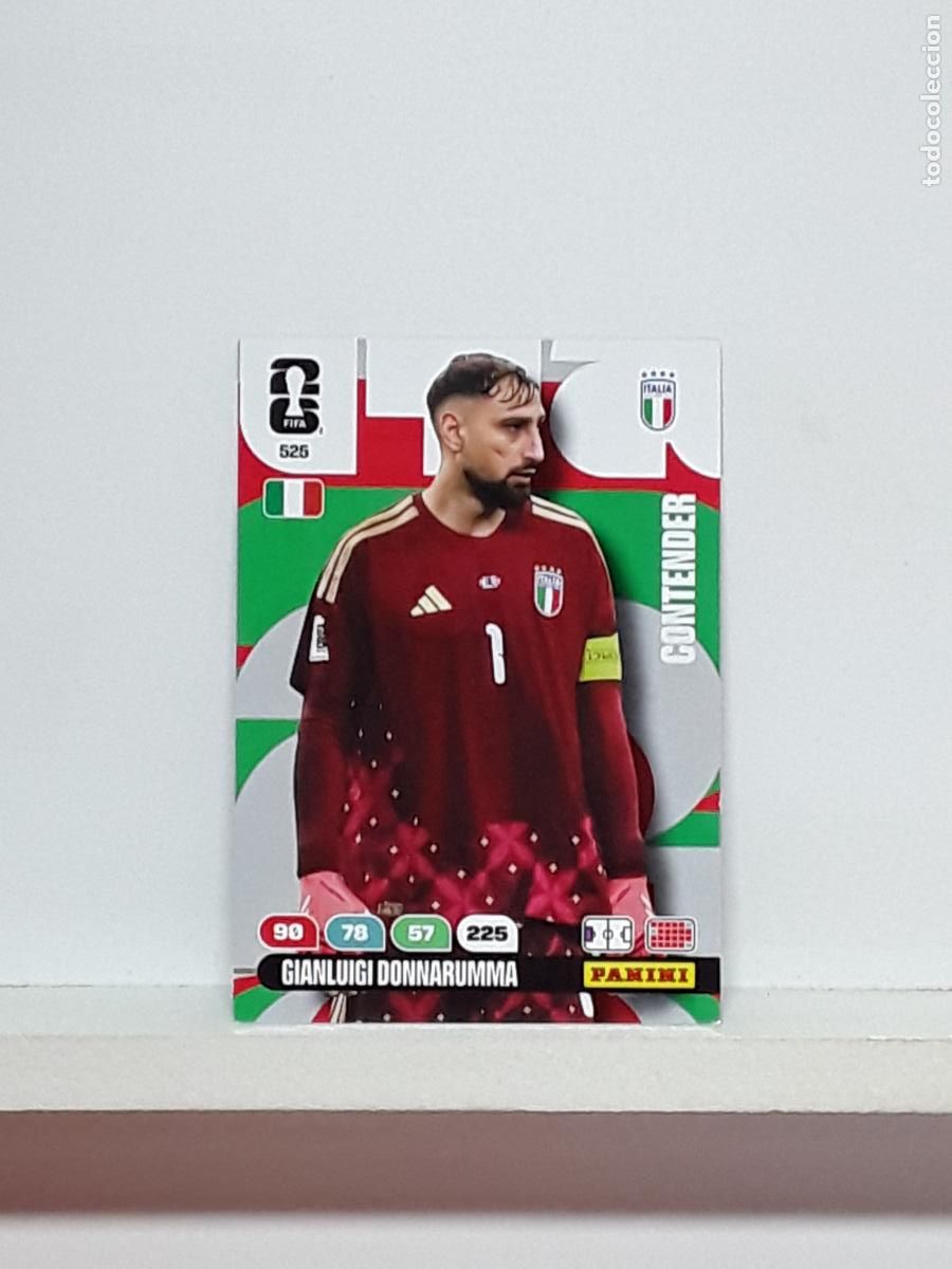Figurine di Calcio: ADRENALYN MUNDIAL 2026 WORLD CUP 26 ALBUM PANINI N 525 ITALIA ITALY GIANLUIGI DONNARUMMA