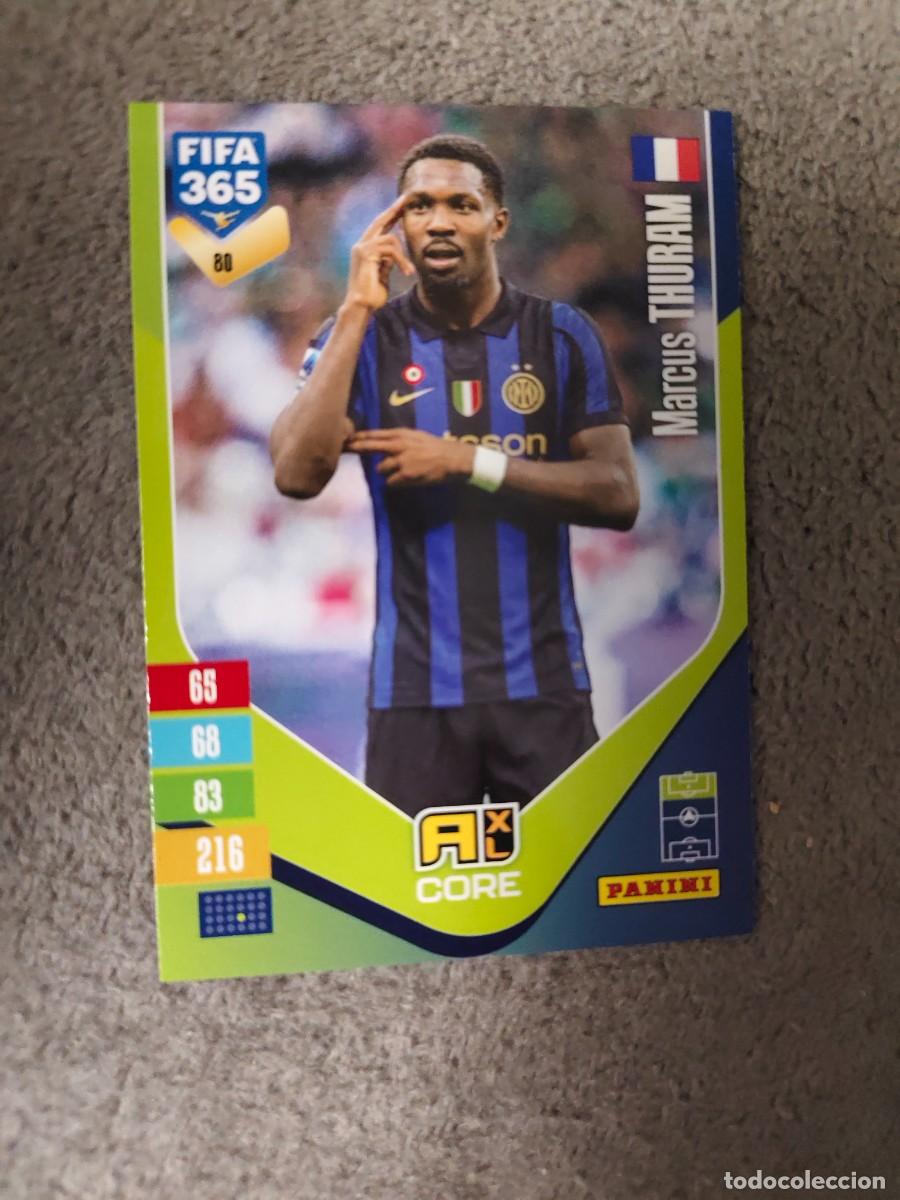Figurine di Calcio: 80 365 ADRENALYN 26 27 MARCUS THURAM INTER MILAN BASE CARD CORE 2026 2027 FIFA PANINI AAV