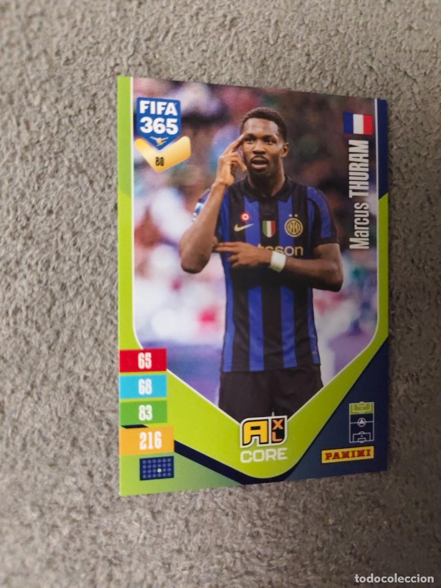 Figurine di Calcio: 80 365 ADRENALYN 26 27 MARCUS THURAM INTER MILAN BASE CARD CORE 2026 2027 FIFA PANINI AAV