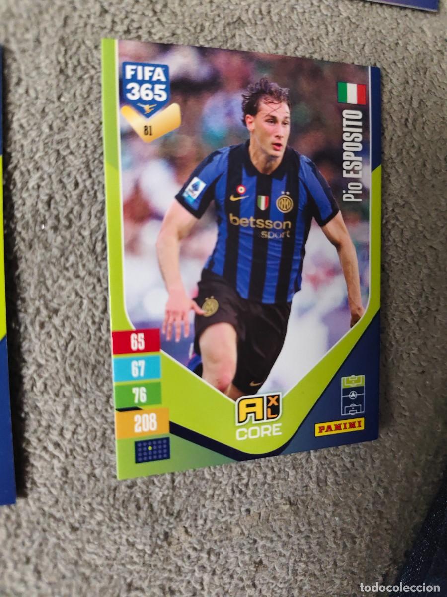Figurine di Calcio: 81 365 ADRENALYN 26 27 PIO ESPOSITO INTER MILAN BASE CARD CORE 2026 2027 FIFA PANINI AAV