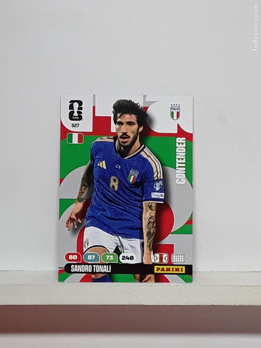 Figurine di Calcio: ADRENALYN MUNDIAL 2026 WORLD CUP 26 ALBUM PANINI N 527 ITALIA ITALY SANDRO TONALI