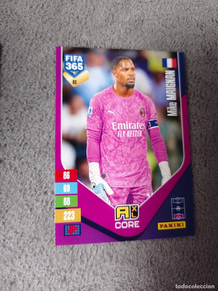 Figurine di Calcio: 82 365 ADRENALYN 26 27 MIKE MAIGNAN AC MILAN BASE CARD CORE 2026 2027 FIFA PANINI AAV