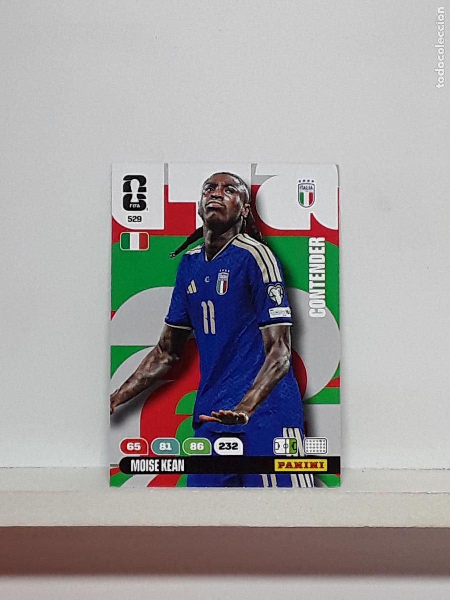 Figurine di Calcio: ADRENALYN MUNDIAL 2026 WORLD CUP 26 ALBUM PANINI N 529 ITALIA ITALY MOISE KEAN