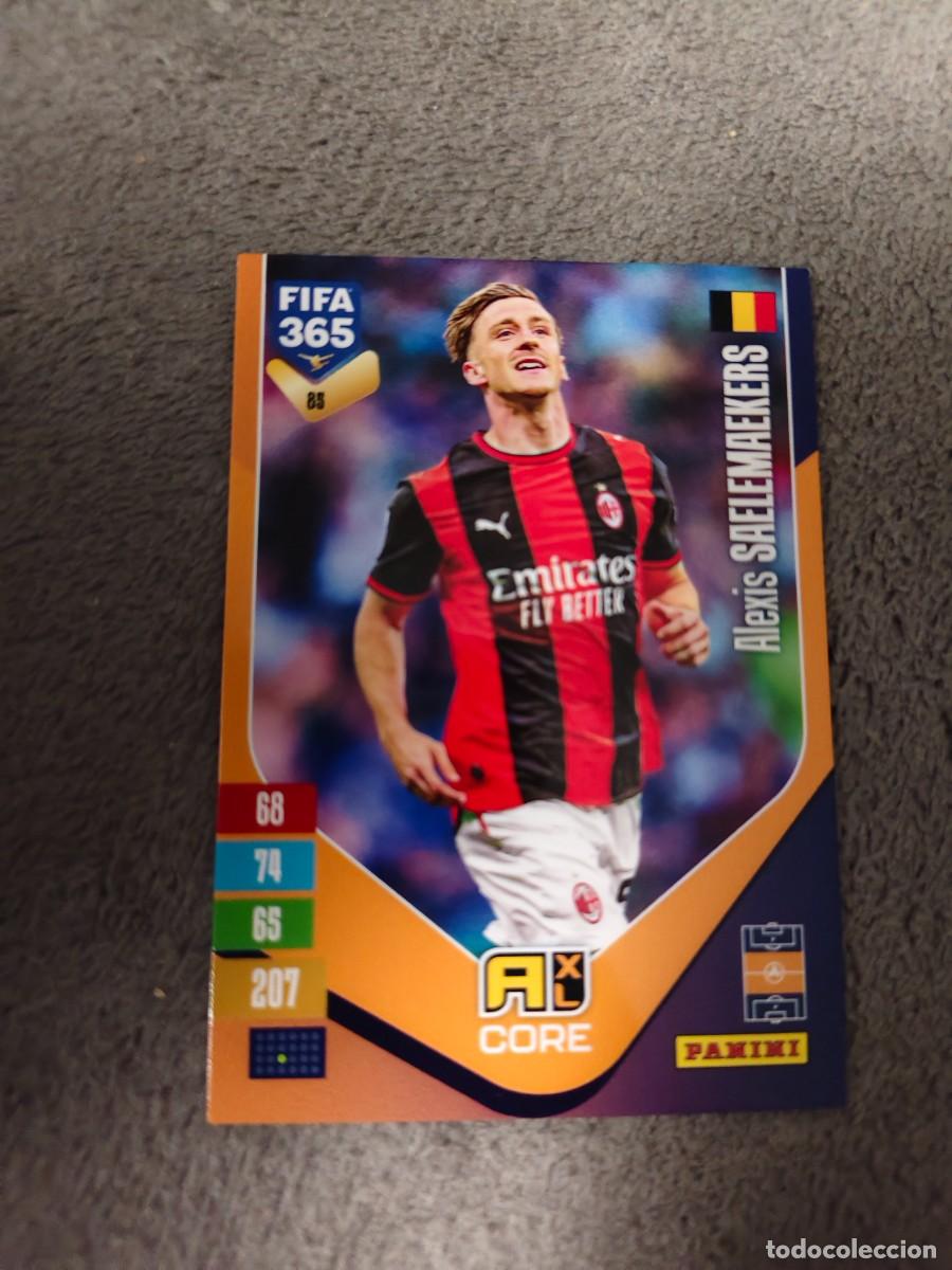 Cartes &agrave; collectionner de Football: 85 365 ADRENALYN 26 27 ALEXIS SAELEMAEKERS AC MILAN BASE CARD CORE 2026 2027 FIFA PANINI AAV