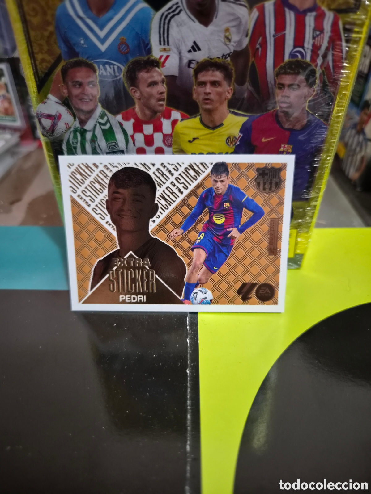 Cartes &agrave; collectionner de Football: Extra Sticker Bronce Pedri Liga Este 26/27