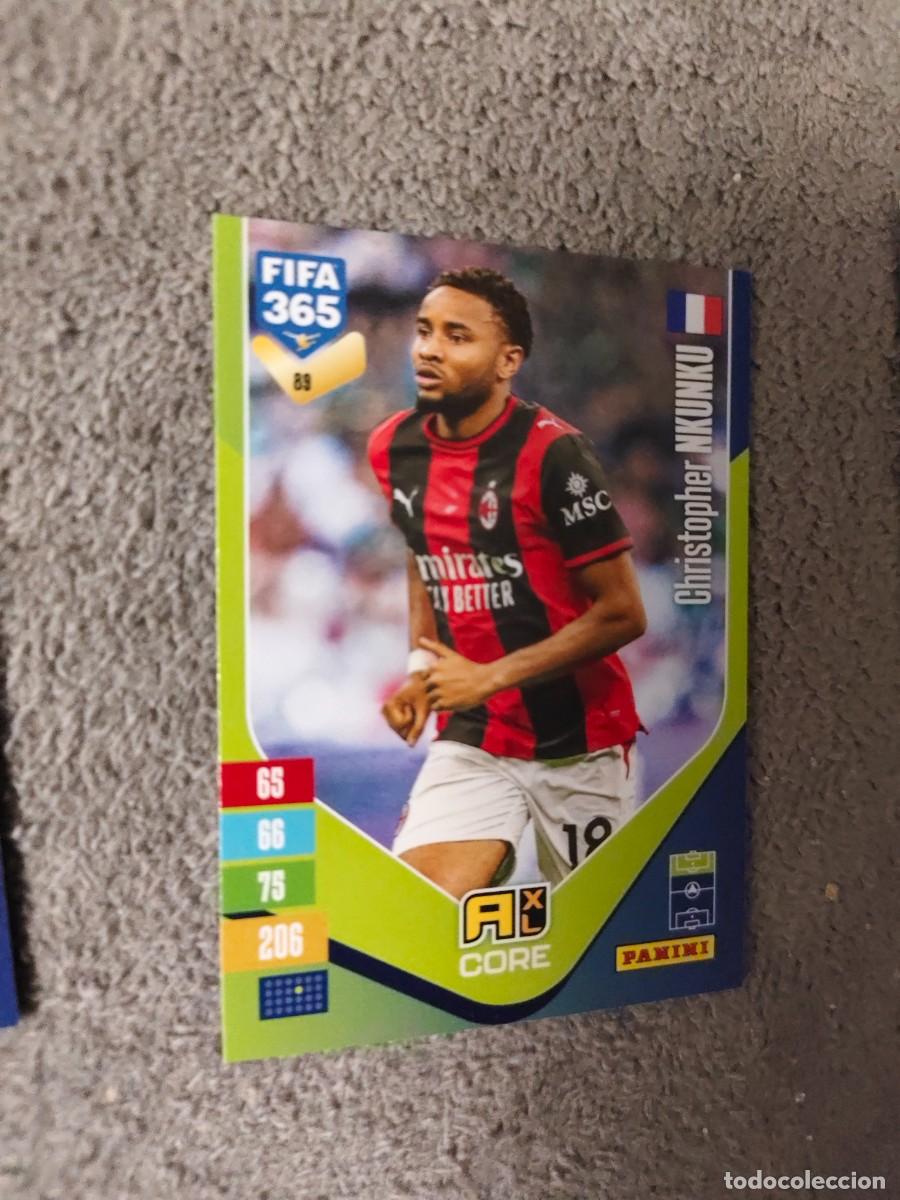 Cromos de Futebol: 89 365 ADRENALYN 26 27 CHRISTOPHER NKUNKU AC MILAN BASE CARD CORE 2026 2027 FIFA PANINI AAV