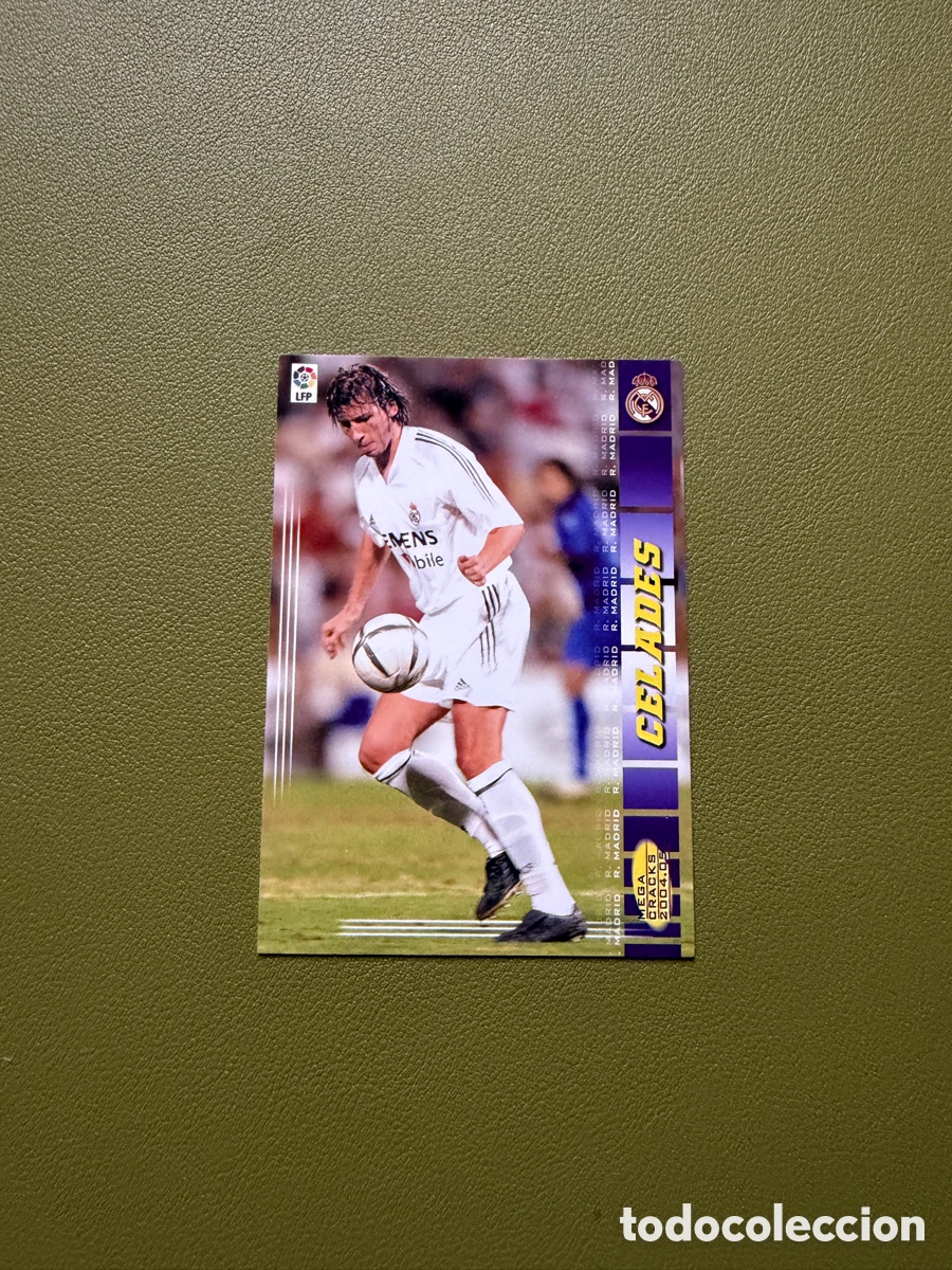 Cartes &agrave; collectionner de Football: Celades 172 bis Megacracks 04/05 Real Madrid