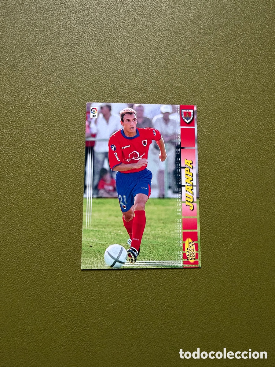 Cromos de f&uacute;tbol: Juanpa 220 bis Megacracks 04/05 Numancia