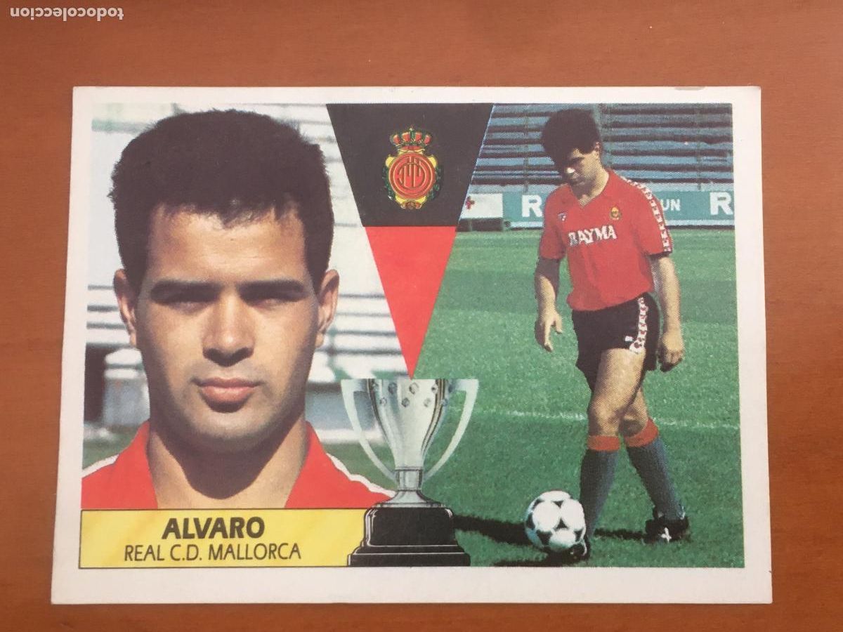 Cromos de Futebol: alvaro mallorca fichaje n&ordm; 31 liga 87 88 1987 1988 ediciones este cromo nunca pegado nuevo de sobre