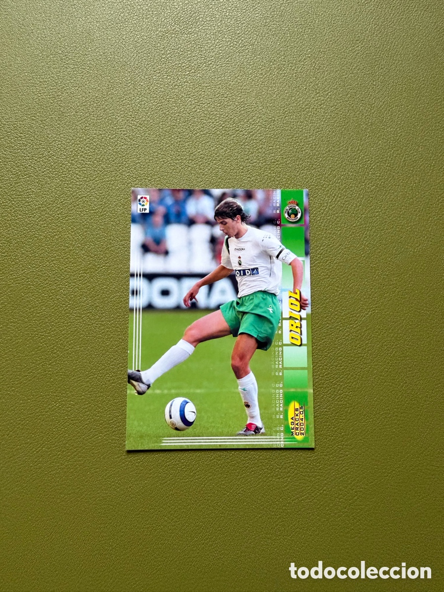Cromos de f&uacute;tbol: Oriol 257 bis Megacracks 04/05 Racing de Santander