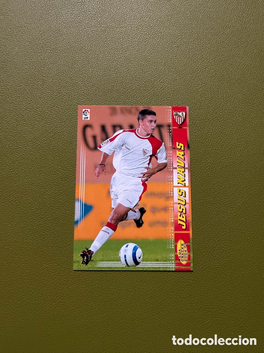 Cromos de f&uacute;tbol: Jes&uacute;s Navas 285 bis Megacracks 04/05 Sevilla