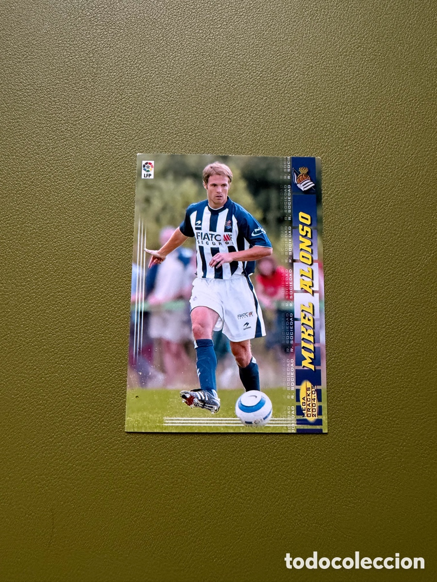Fu&szlig;ball-Sticker: Mikel Alonso 301 bis MegaCracks 04/05 Real Sociedad