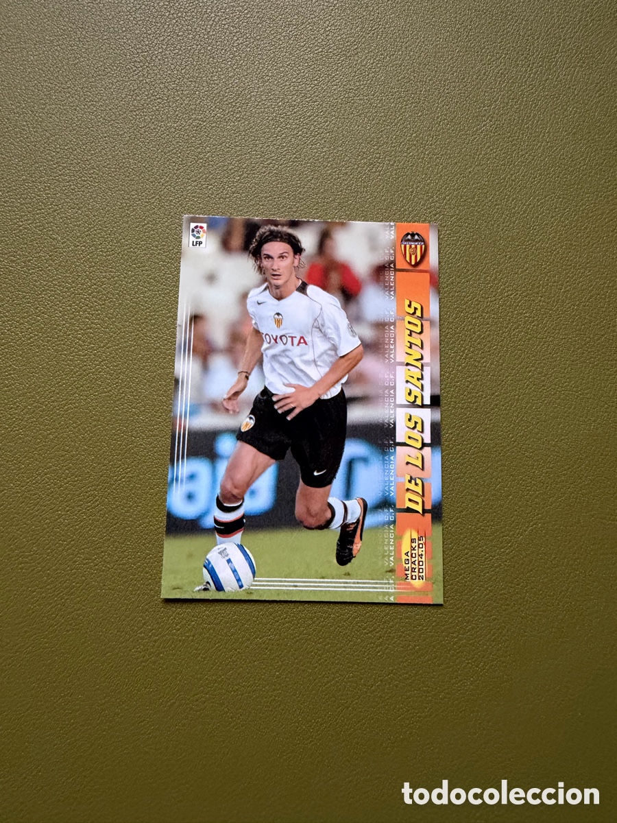 Football Stickers: De los Santos 320 bis Megacracks 04/05 Valencia