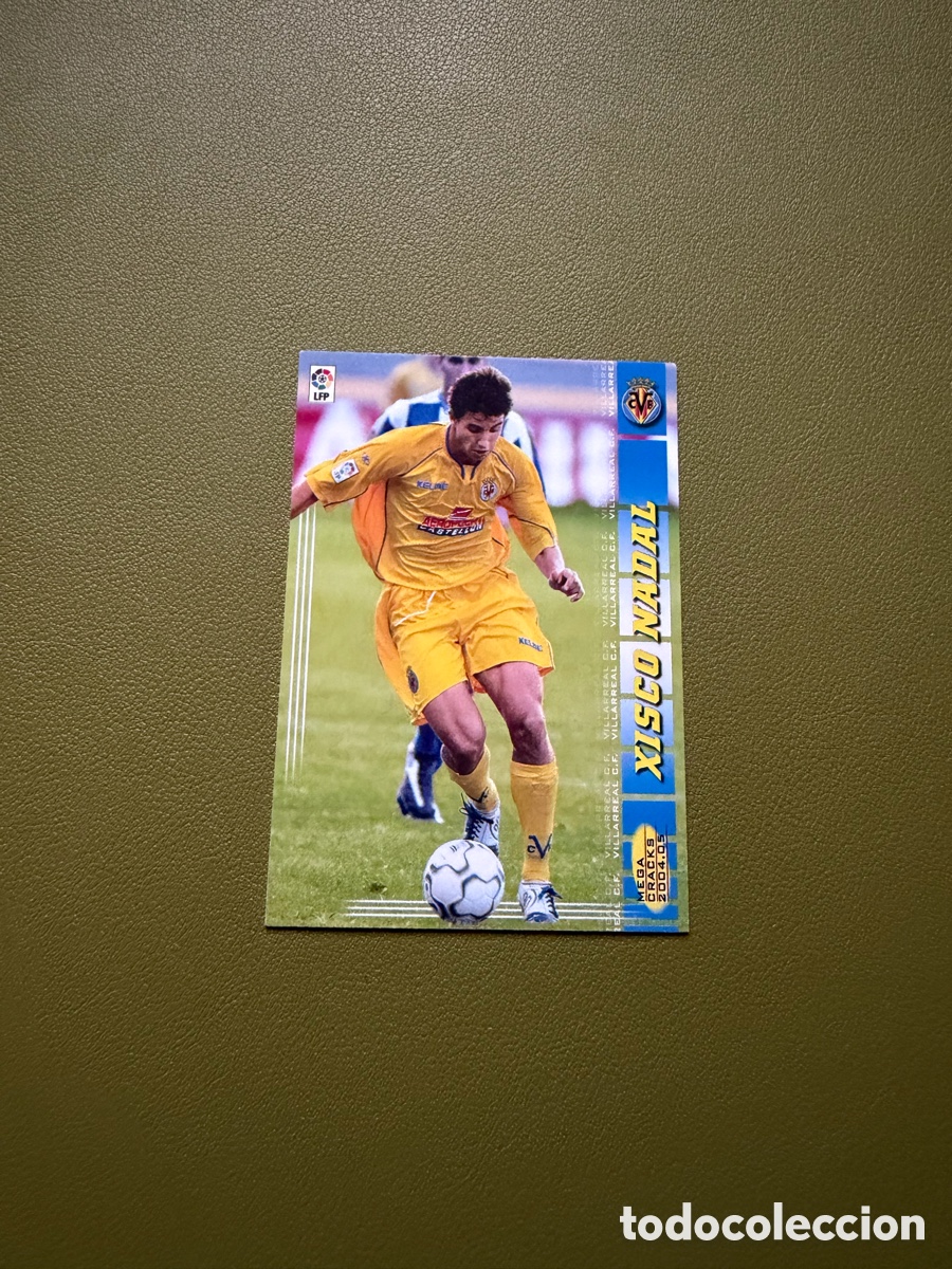 Figurine di Calcio: Xisco Nadal 341 bis Megacracks 04/05 Villarreal