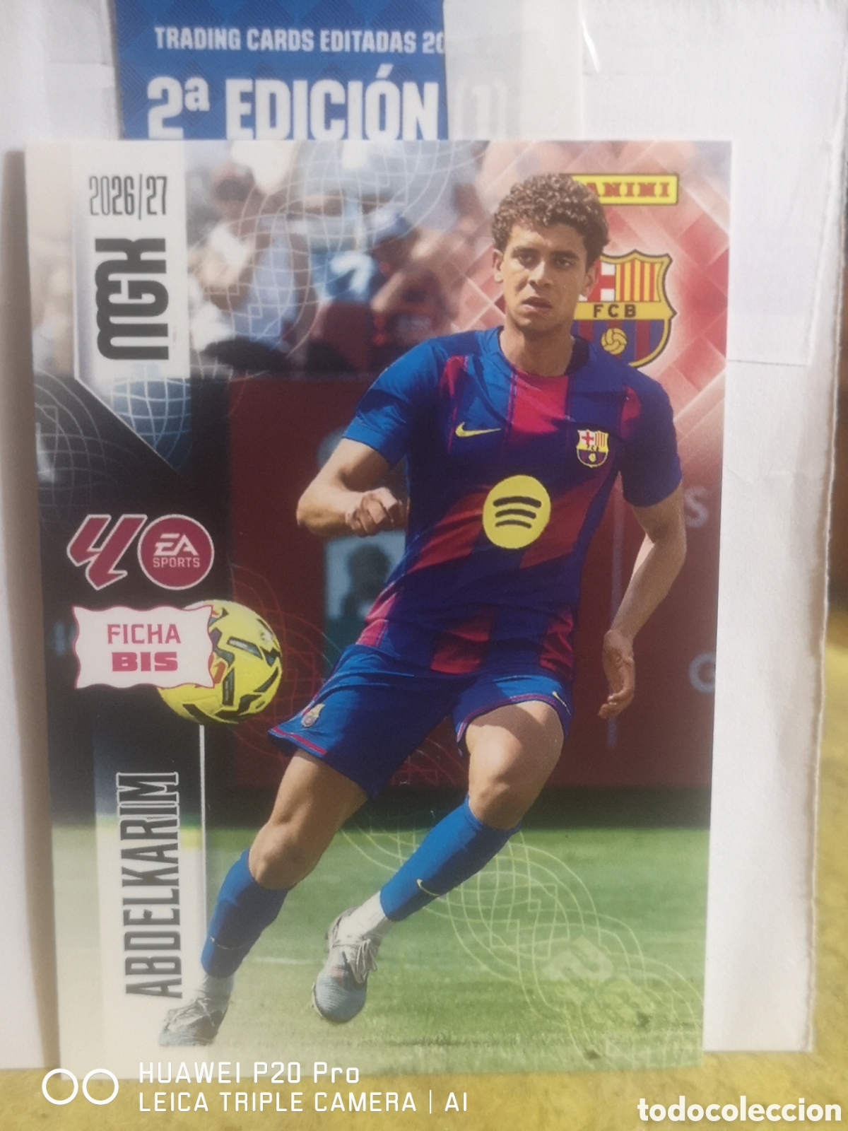Figurine di Calcio: MEGACRACKS 2026 2027 2026 27 ABDELKARIM NUEVA FICHA BIS 90 - BARCELONA 406