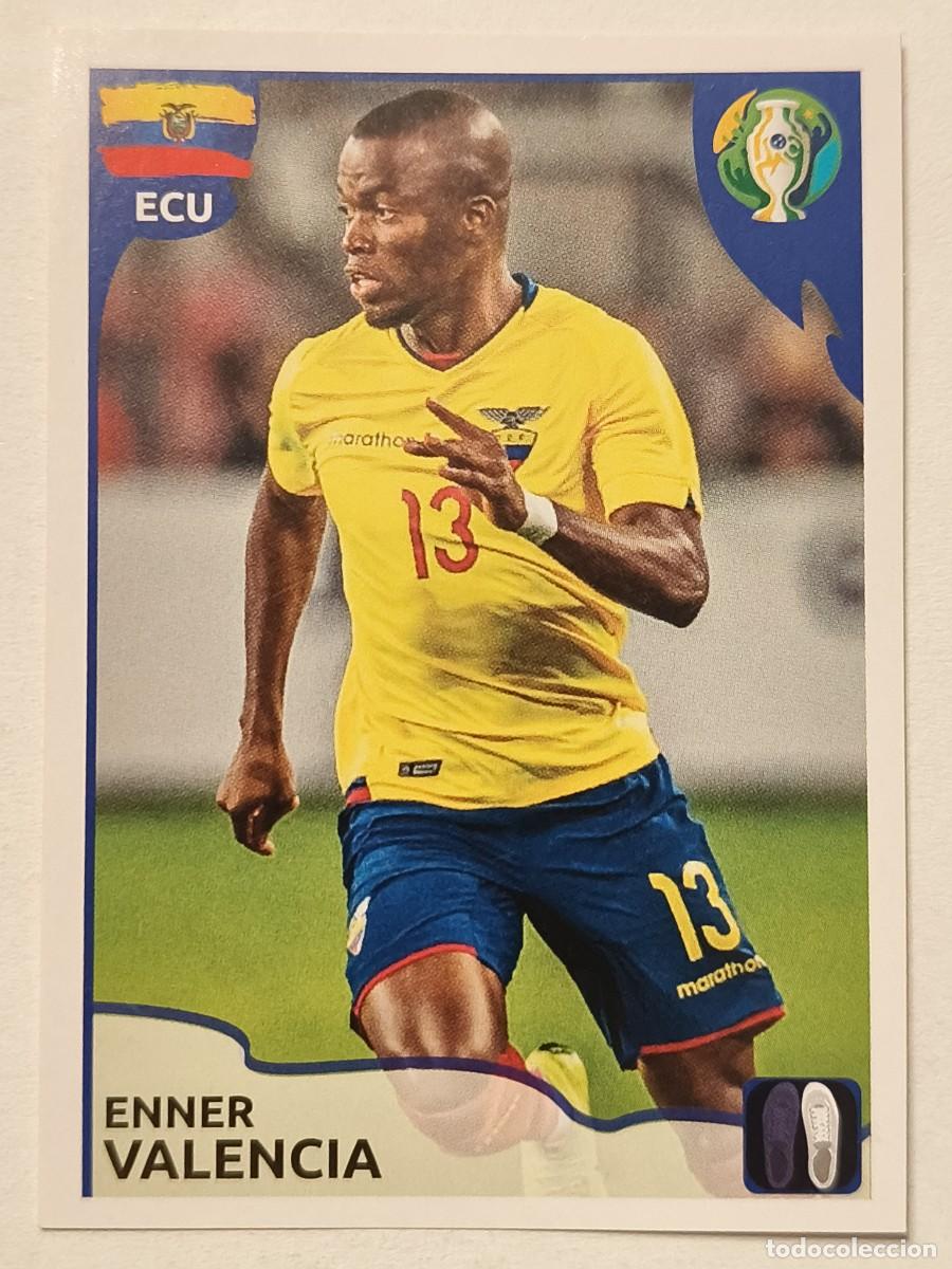 Cromos de f&uacute;tbol: #337 ENNER VALENCIA (ECUADOR) COPA AMERICA BRASIL 2019 PANINI