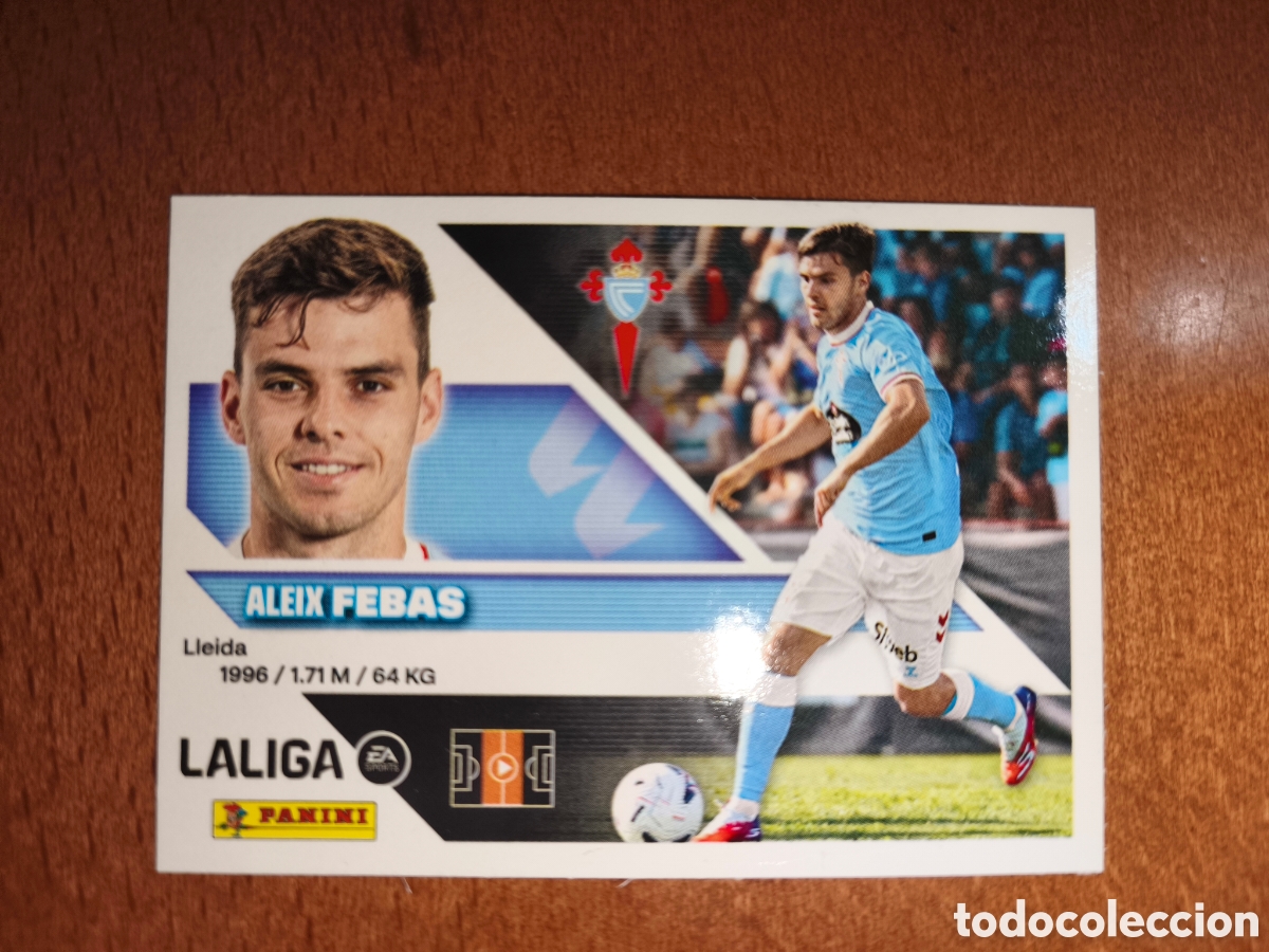 Cromos de f&uacute;tbol: Febas fichaje n&deg;10 liga este 26/27 Celta