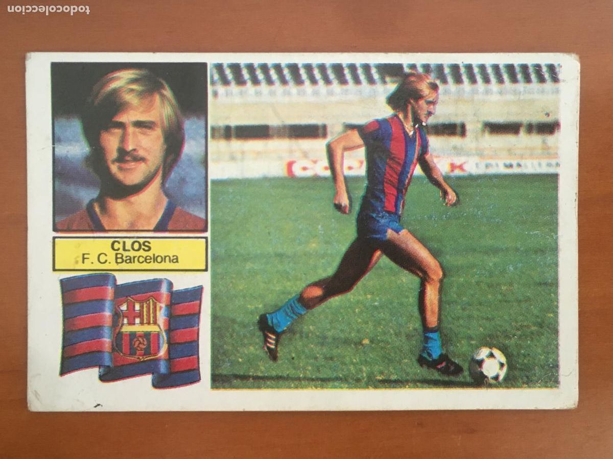Cartes &agrave; collectionner de Football: clos barcelona cromo coloca liga 82 83 1982 1983 ediciones este