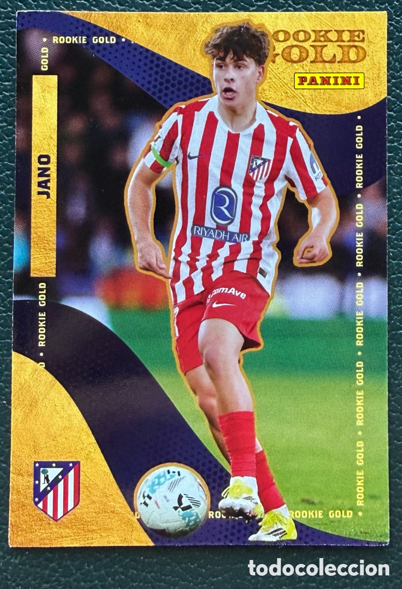 Cartes &agrave; collectionner de Football: 60 JANO ROOKIE GOLD FICHAS ALBUM PANINI CLUB ATLETICO DE MADRID 2025 2026 25 26