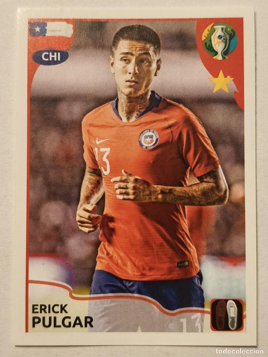 Football Stickers: #342 PULGAR (CHILE) COPA AMERICA BRASIL 2019 PANINI