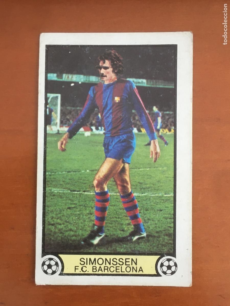 Figurine di Calcio: simonssen simonsen barcelona cromo liga 79 80 1979 1980 ediciones este nunca pegado