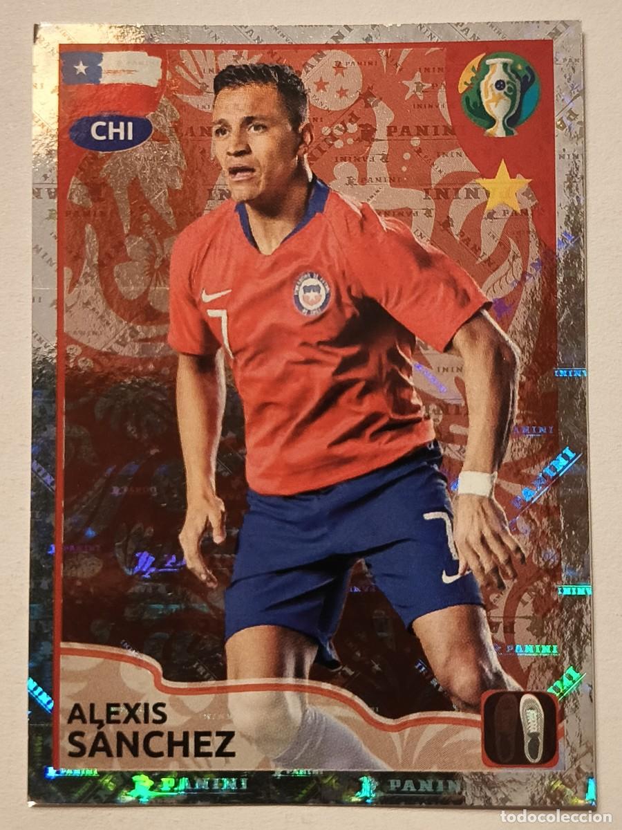 Football Stickers: #344 ALEXIS SANCHEZ (CHILE) COPA AMERICA BRASIL 2019 PANINI