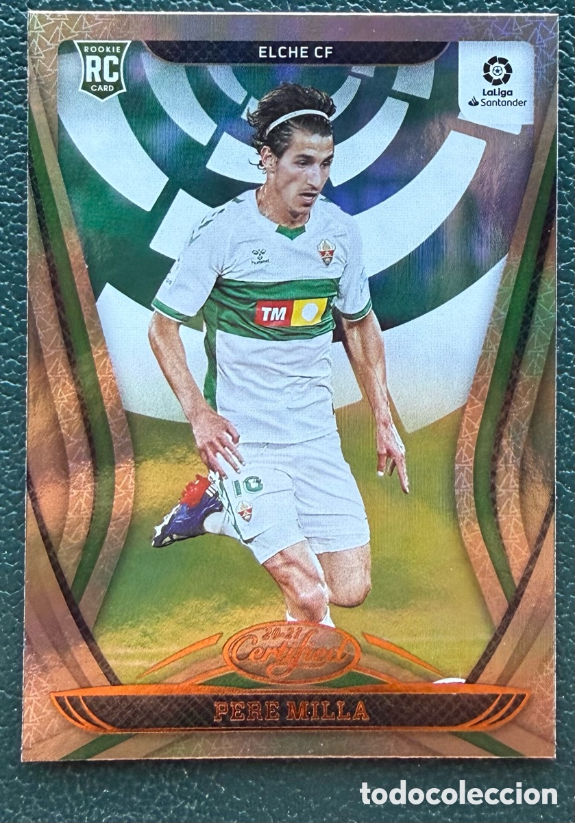 Football Stickers: 18 PERE MILLA ELCHE CF FICHAS ALBUM PANINI CHRONICLES SOCCER 2020 2021 20 21