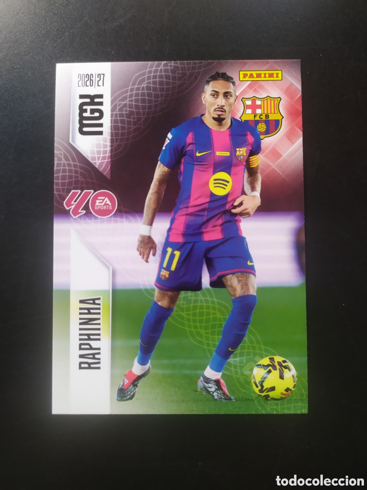 Football Stickers: Megacracks 2026 2027 26 27 panini Raphinha n&deg; 88 Barcelona