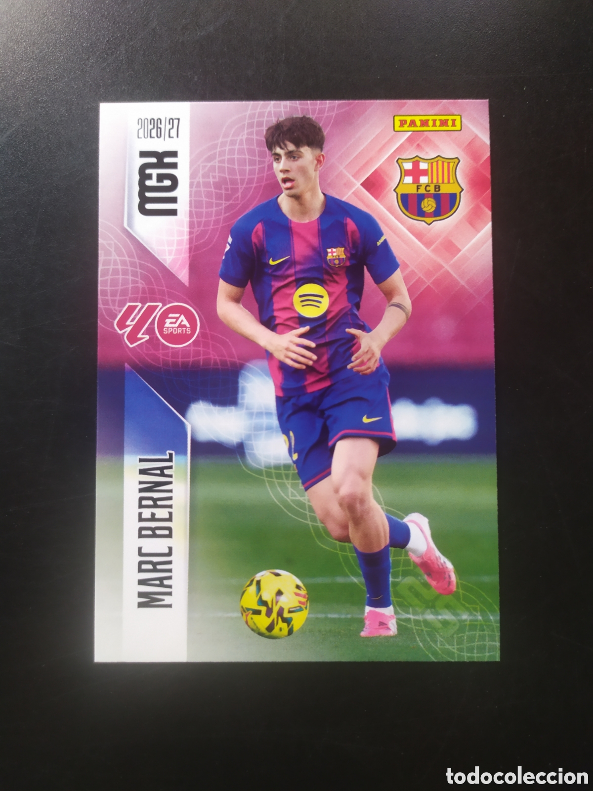 Football Stickers: Megacracks 2026 2027 26 27 panini Marc Bernal n&deg; 83 Barcelona