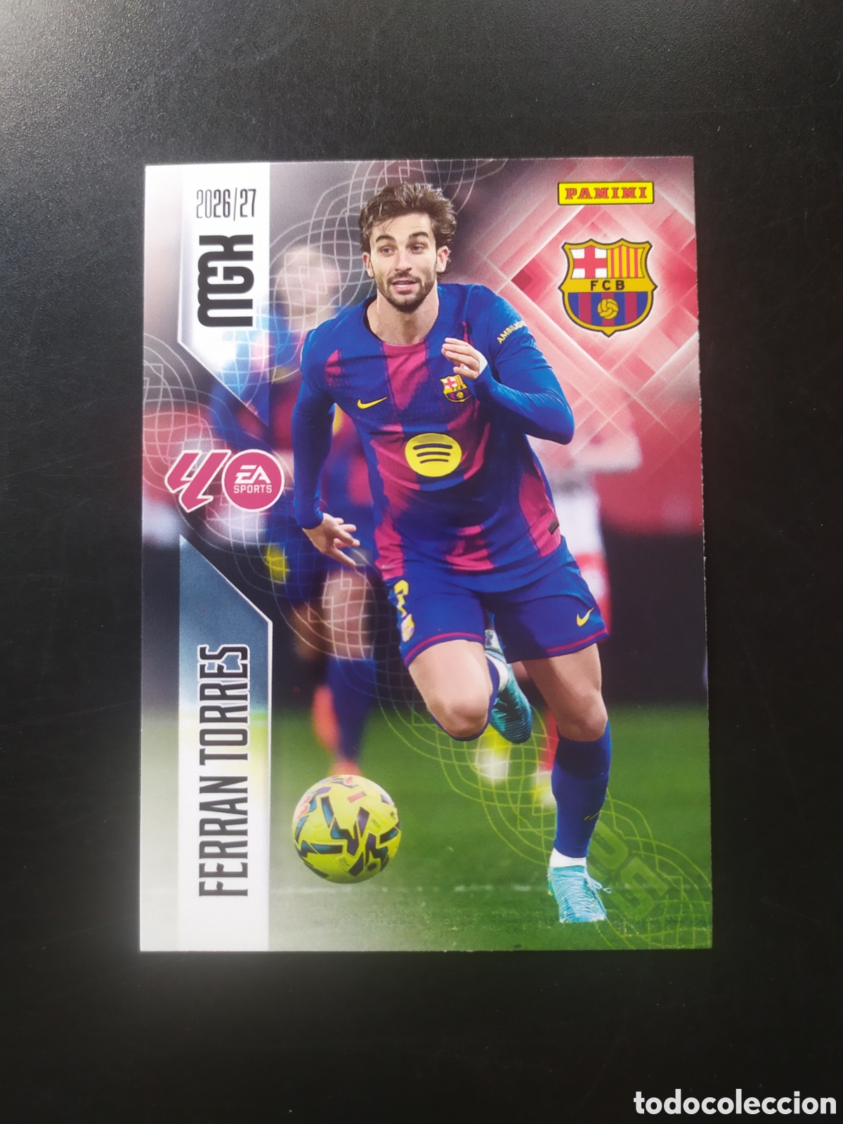 Cromos de f&uacute;tbol: Megacracks 2026 2027 26 27 panini Ferran Torres n&deg; 90 Barcelona