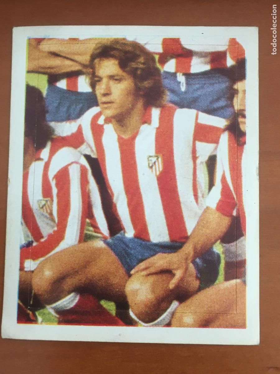 Cromos de f&uacute;tbol: leivinha atletico madrid cromo n&ordm; 9 coleccion escudos y equipos ediciones este nunca pegado