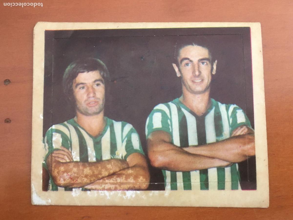 Cromos de f&uacute;tbol: lopez y cobo betis cromo n&ordm; 37 coleccion escudos y equipos ediciones este nunca pegado