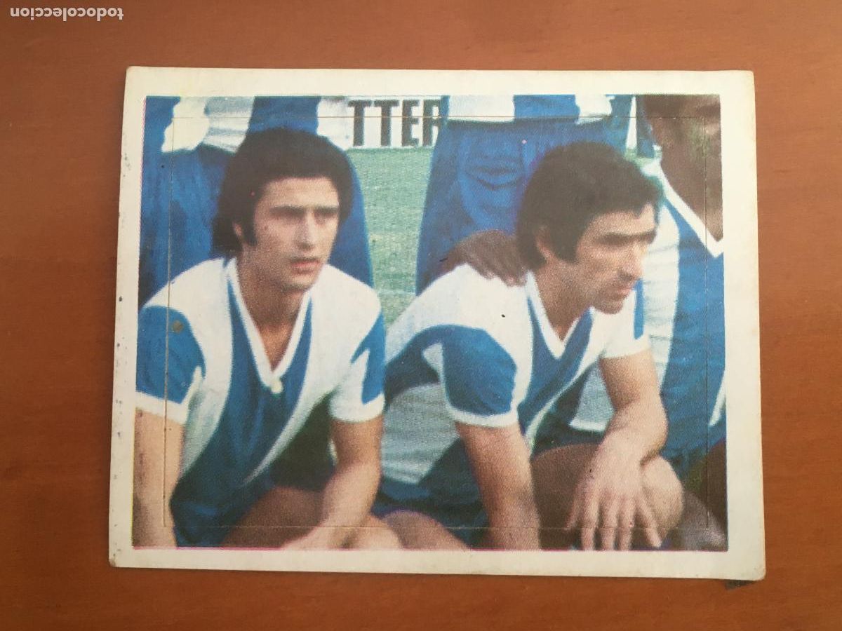 Cromos de f&uacute;tbol: solsona y amiano espa&ntilde;ol cromo n&ordm; 44 coleccion escudos y equipos ediciones este nunca pegado