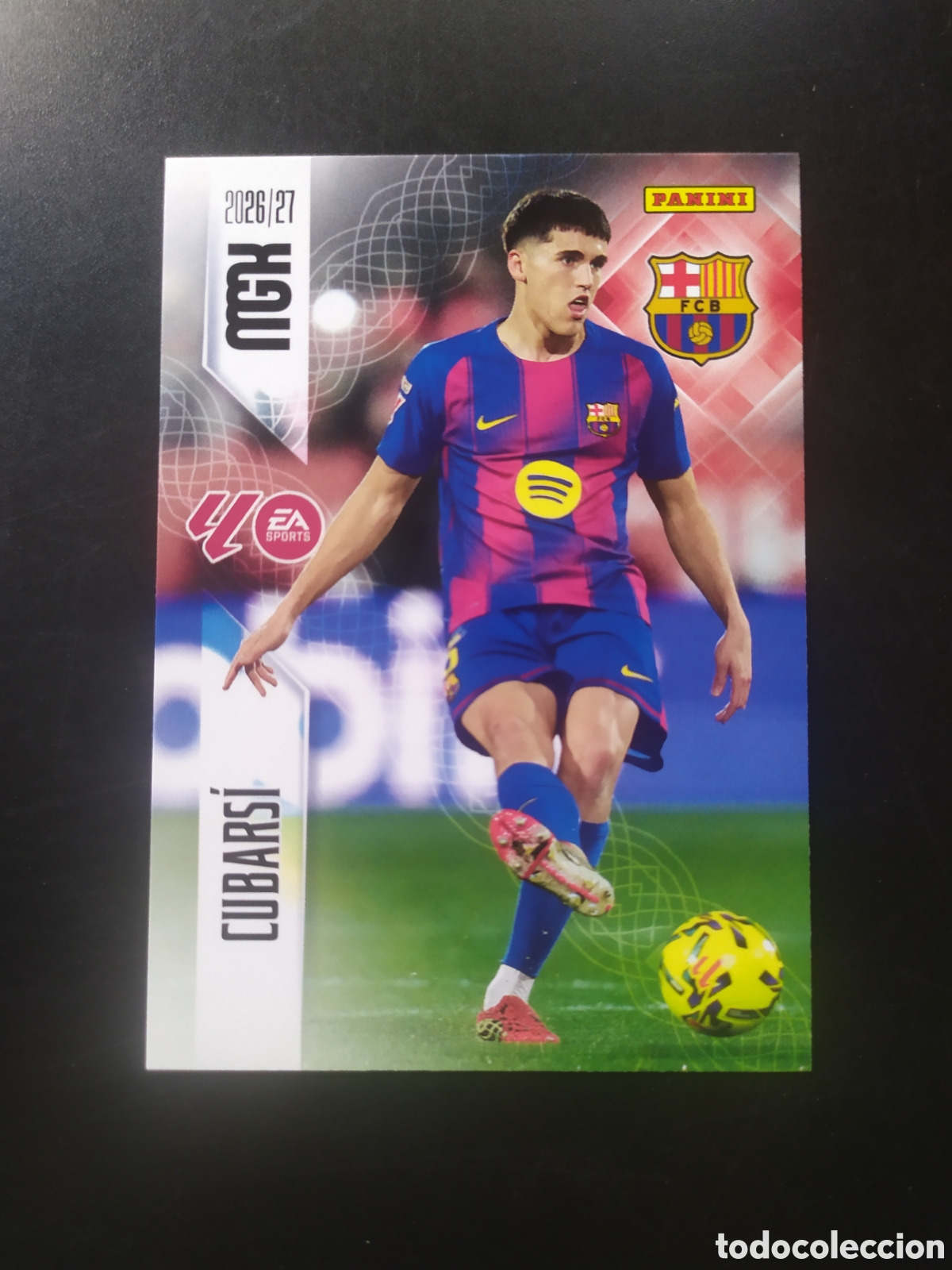 Cromos de f&uacute;tbol: Megacracks 2026 2027 26 27 panini Cubarsi n&deg; 78 Barcelona