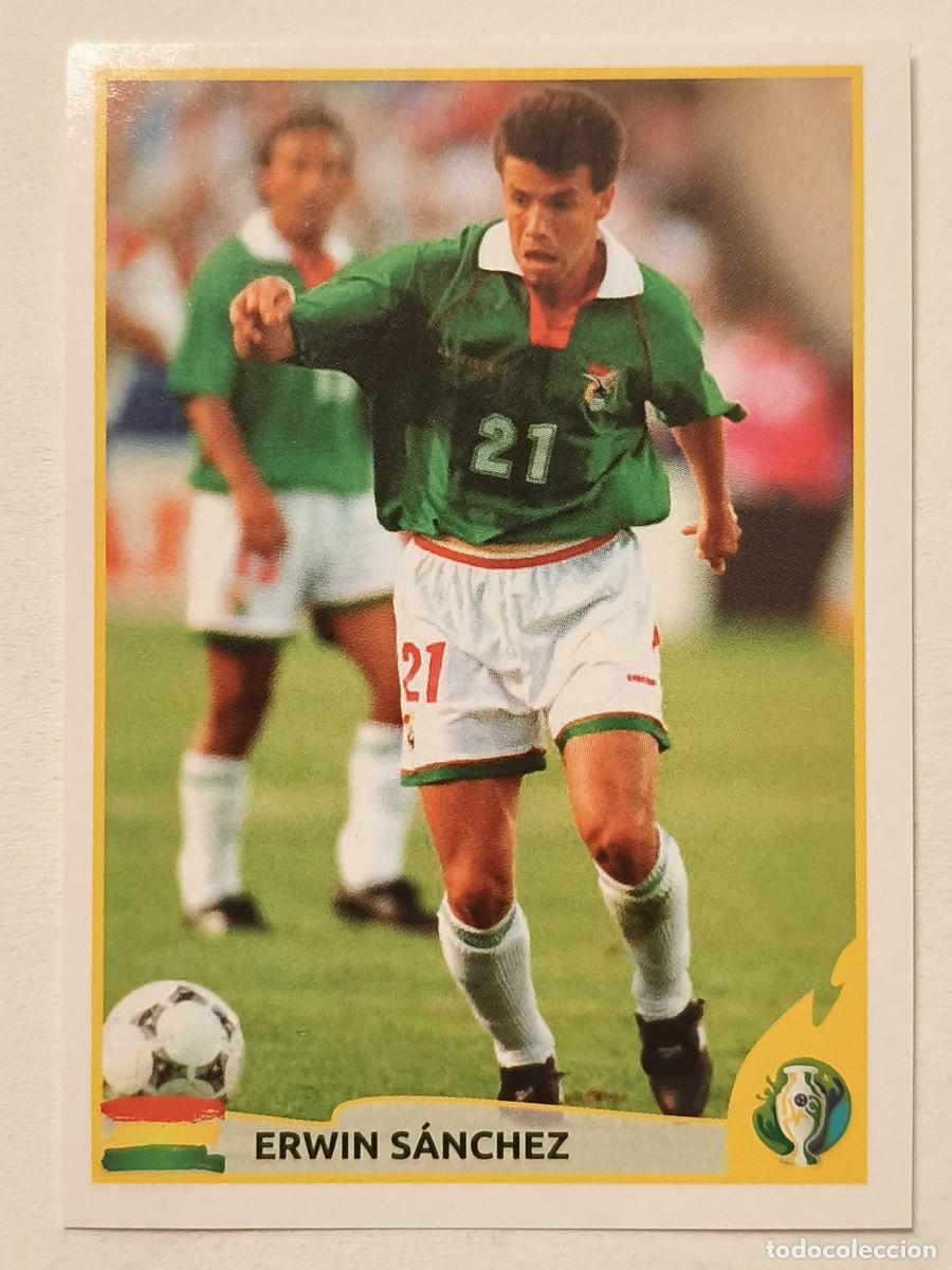 Football Stickers: #348 ERWIN SANCHEZ (BOLIVIA) COPA AMERICA BRASIL 2019 PANINI