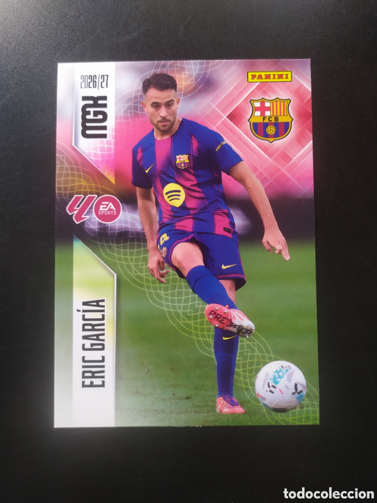 Fu&szlig;ball-Sticker: Megacracks 2026 2027 26 27 panini Eric Garc&iacute;a n&deg; 79 Barcelona