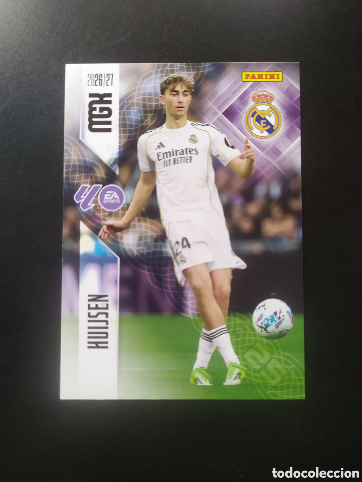 Fu&szlig;ball-Sticker: Megacracks 2026 2027 26 27 panini Huijsen n&deg; 222 Real Madrid