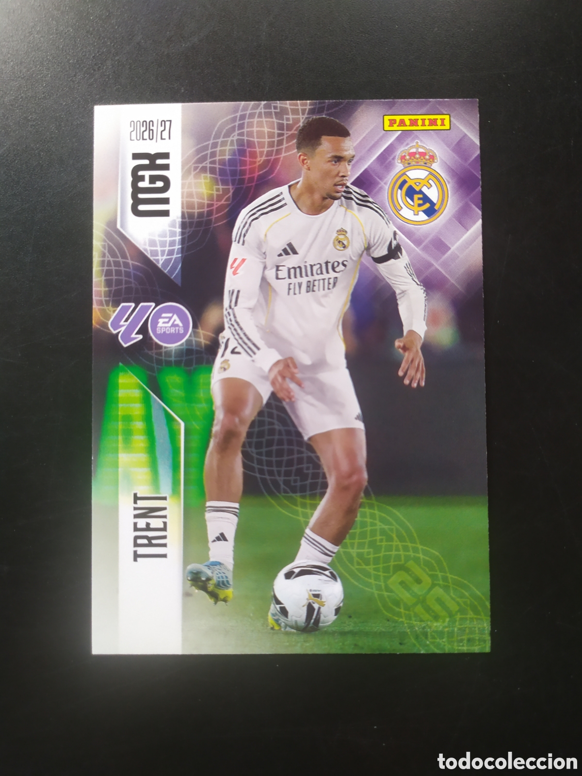 Cromos de f&uacute;tbol: Megacracks 2026 2027 26 27 panini Trent n&deg; 230 Real Madrid