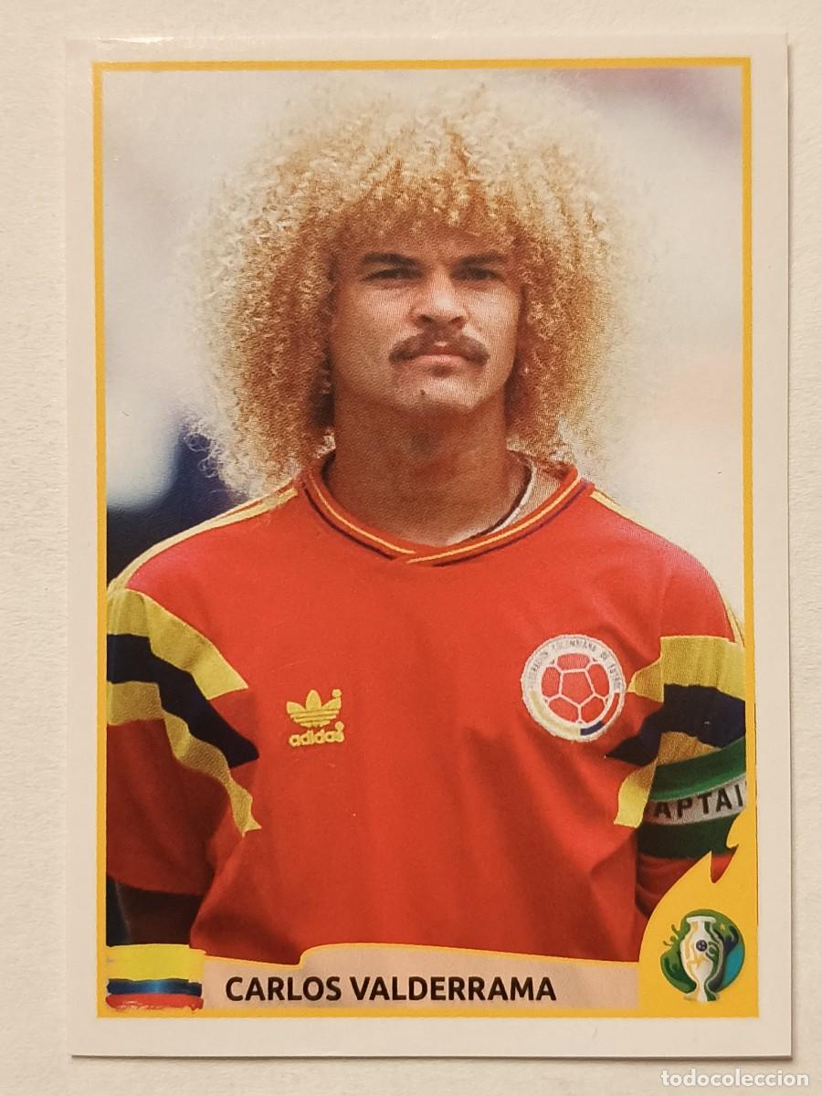 Cromos de f&uacute;tbol: #354 CARLOS VALDERRAMA (COLOMBIA) COPA AMERICA BRASIL 2019 PANINI