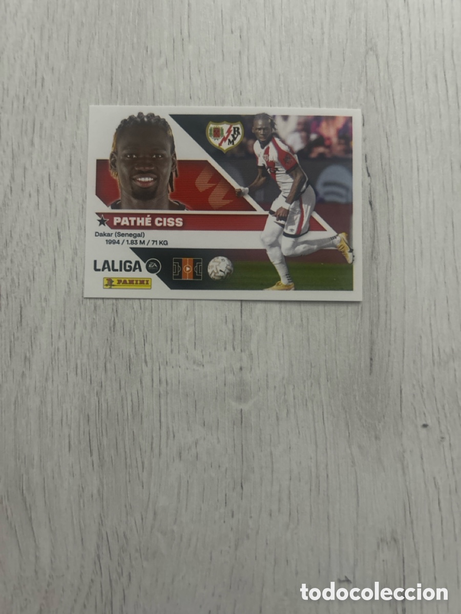 Cromos de f&uacute;tbol: Path&eacute; Ciss 12 Rayo Vallecano Liga Este 2026/27 26-27 Panini