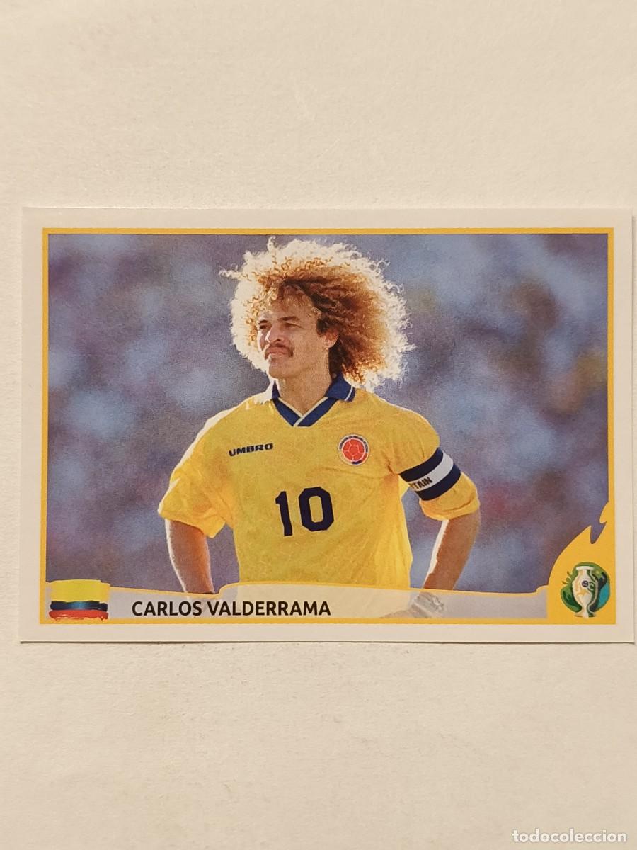 Cromos de f&uacute;tbol: #355 CARLOS VALDERRAMA (COLOMBIA) COPA AMERICA BRASIL 2019 PANINI