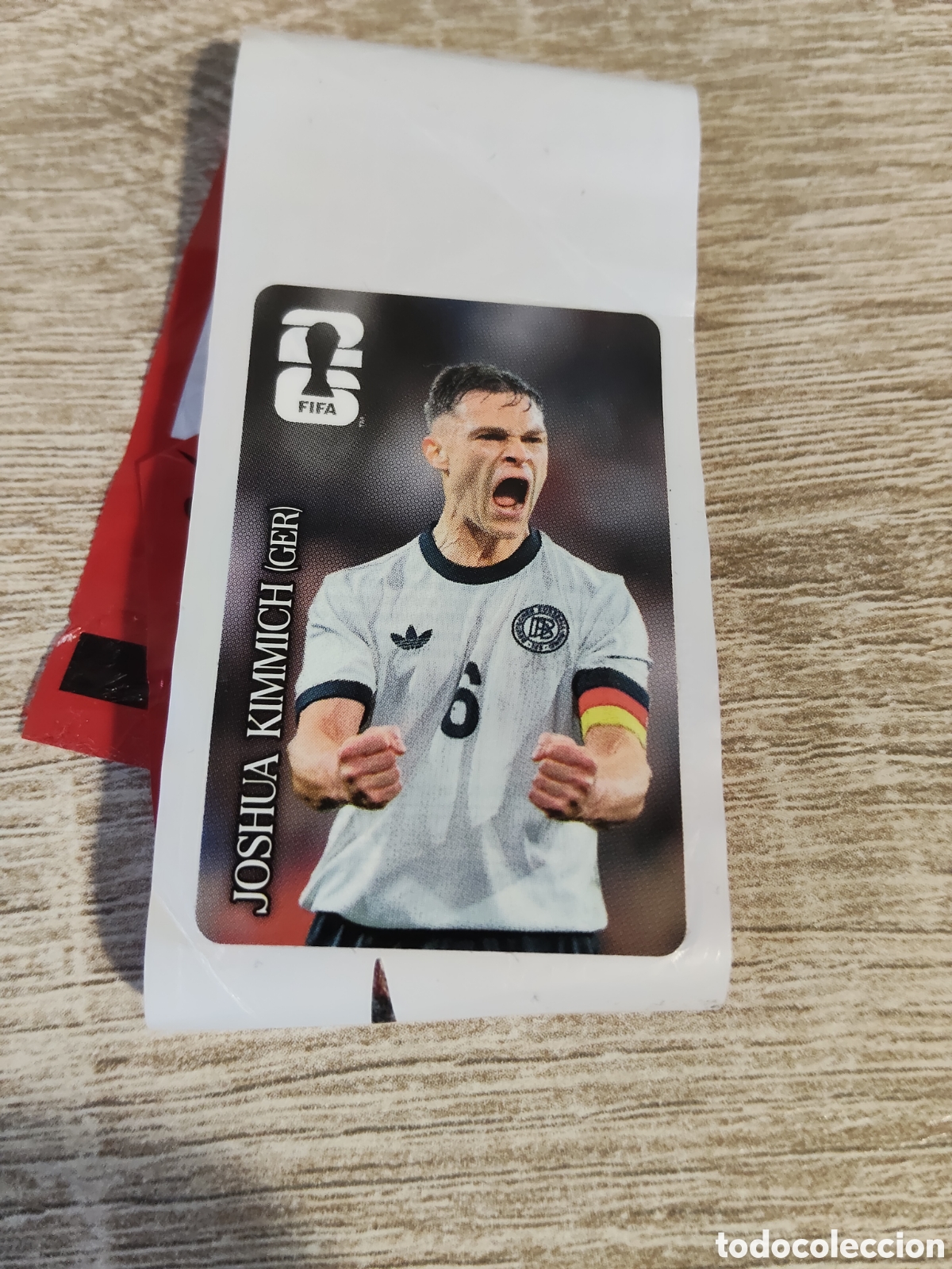 Cromos de f&uacute;tbol: Joshua Kimmich Alemania mundial 2026 Coca cola