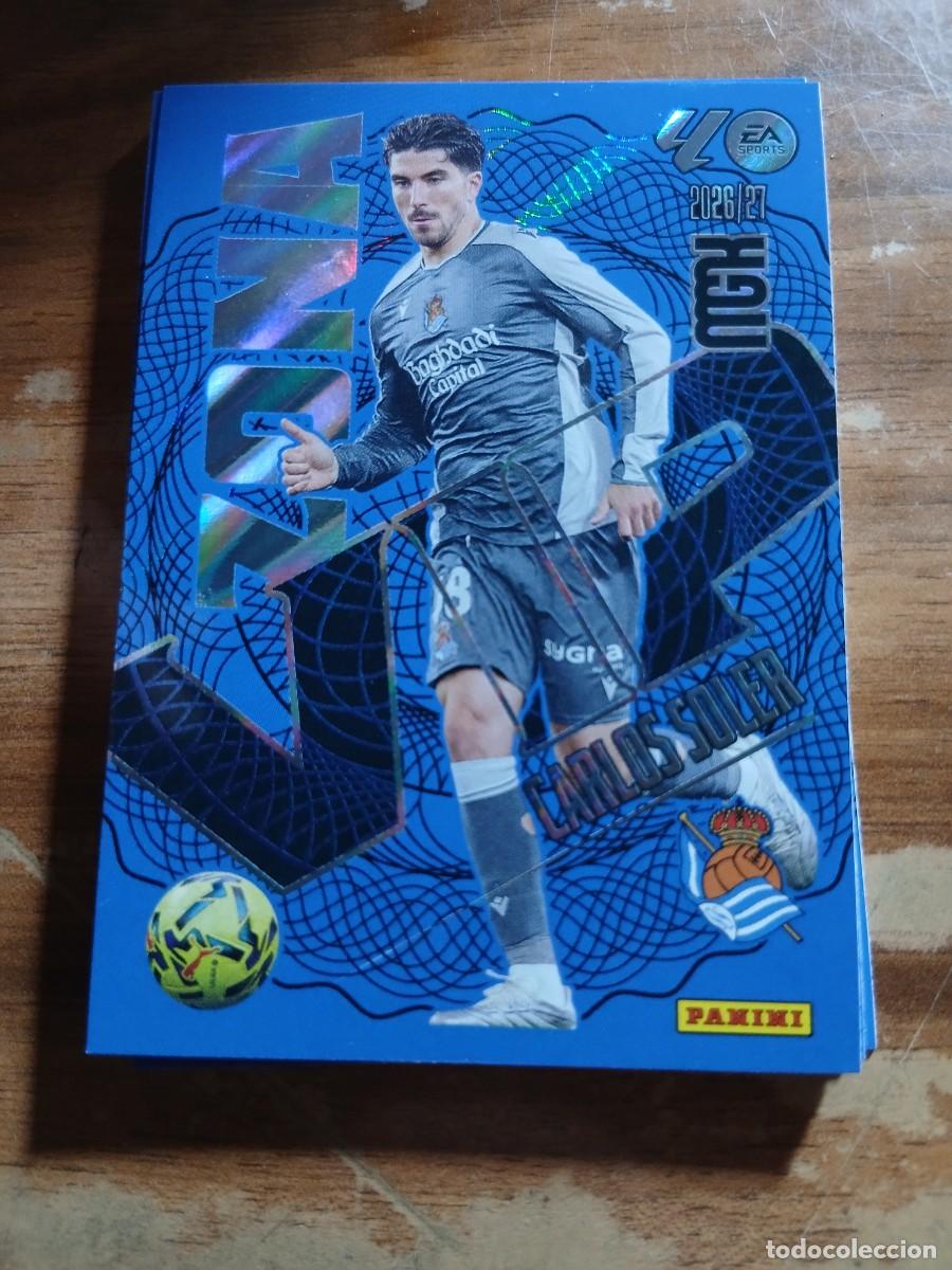 Cromos de f&uacute;tbol: CARD MEGACRACKS TEMPORADA 26/27: ZONA VIP CARLOS SOLER, N&deg; 390